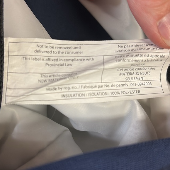 ERIN SNOW Bootcut Ripstop Luxury Ski Pant Navy Blue Size 6 - Picture 7 of 8